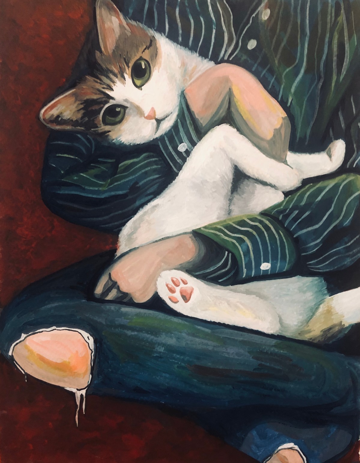 문아름 교수님과 코코를&nbsp;그려봄