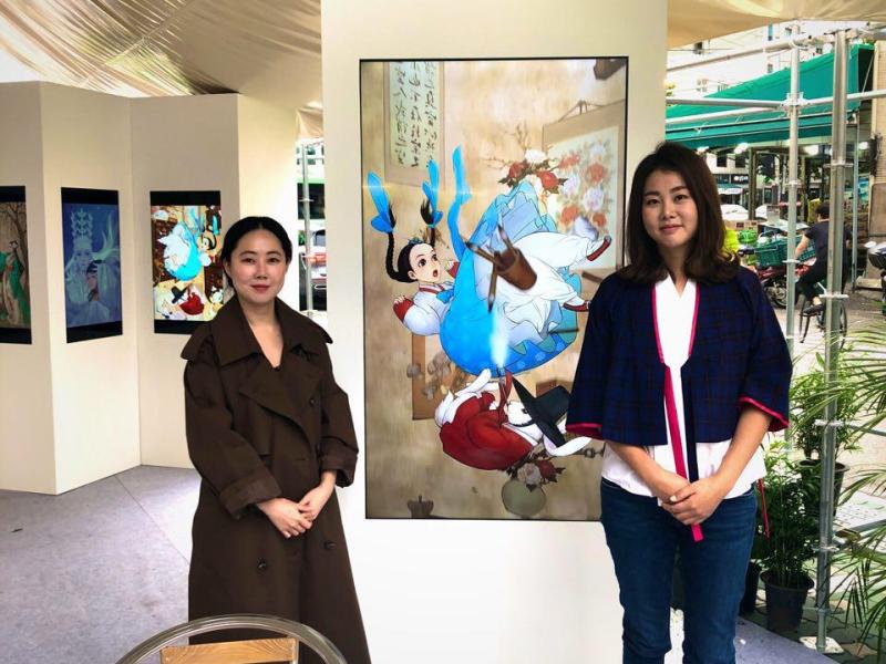 2019 한-덴마크 문화예술 국제교류 프로젝트에서 사회를 봄. 흑요석님&nbsp;영접했다.